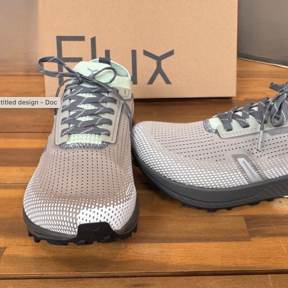 10 Women's Brand New Flux Footwear Adapt Trail Runner 8.5M/10W Moonrise TRL